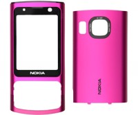 originální přední kryt + kryt baterie Nokia 6700s pink
