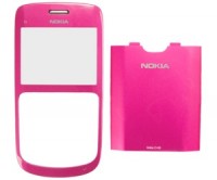 originální přední kryt + kryt baterie Nokia C3 pink