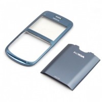 originální přední kryt + kryt baterie Nokia C3 grey slate