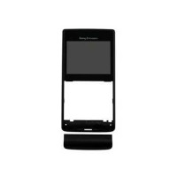 originální přední kryt + dotyková plocha + dekorační krytka Sony Ericsson M1i Aspen black