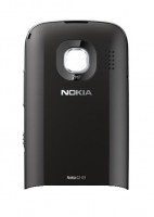 originální kryt baterie Nokia C2-03 chrome black