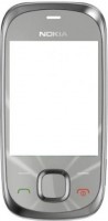 originální přední kryt Nokia 7230 silver