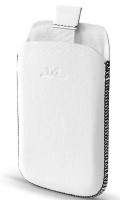 DC pouzdro BlackBerry 9800 white černé šití LCSTOP32LBKWH