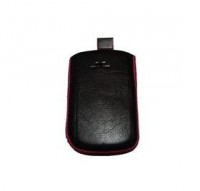 DC pouzdro Nokia E52 black růžové šití LCSTOP05LPIBK
