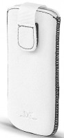 DC pouzdro Nokia 6303 white černé šití LCSTOP23LBKWH