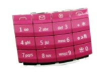 originální klávesnice Nokia X3-02 pink