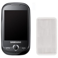 Celly pouzdro Sily Samsung S3650 white