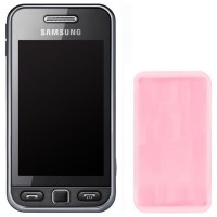 Celly pouzdro Sily Samsung S5230 pink