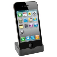 Muvit dokovací stojánek iPhone 4 black MUDKCIP4001