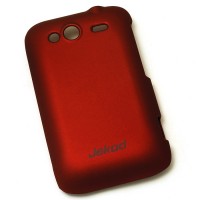Jekod zadní kryt HTC Wildfire S/PG7610 červená + ochr.folie