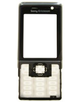 originální přední kryt Sony Ericsson C702 UMTS metallic black