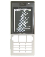 originální přední kryt Sony Ericsson T700 black silver