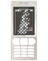 originální přední kryt Sony Ericsson T700 silver