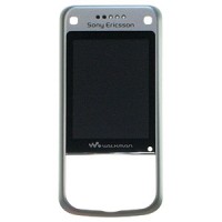 originální přední kryt Sony Ericsson W760i silver