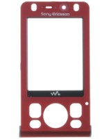originální přední kryt Sony Ericsson W910i red