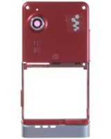 originální střední rám Sony Ericsson W910i red