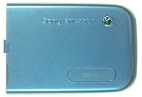 originální kryt baterie Sony Ericsson Z610i blue
