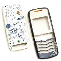 originální přední kryt + kryt baterie Sony Ericsson J230 white