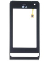 originální přední kryt + sklíčko LCD LG KU990 black