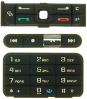 originální klávesnice Nokia 3250 black