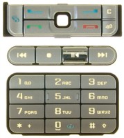 originální klávesnice Nokia 3250 silver