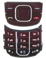 originální klávesnice Nokia 3600s horní + spodní red