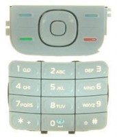 originální klávesnice Nokia 5200, 5300 horní + spodní white