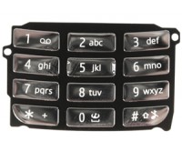 originální klávesnice Nokia 7610s spodní silver