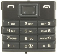 originální klávesnice Nokia 8800d Sirocco white