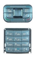originální klávesnice Nokia E65 horní + spodní silver