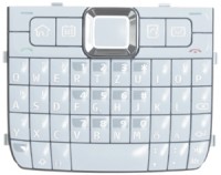 originální klávesnice Nokia E71 white steel česká QWERTZ