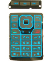 originální klávesnice Nokia N76 vnitřní + vnější blue