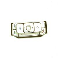 originální klávesnice Nokia N95 horní silver