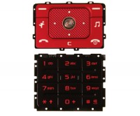 originální klávesnice Samsung F110 set red