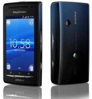 Sony Ericsson Xperia X8 black blue