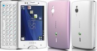 Sony Ericsson Xperia Mini Pro SK17i white pink