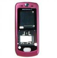 originální přední kryt + střední rám Motorola L6 pink