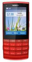 Nokia X3-02.5 Touch and Type red
