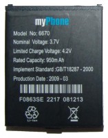 originální baterie myPhone 6670 Li-Ion 950mAh