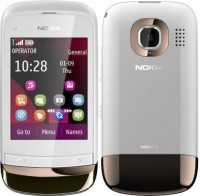 Nokia C2-02 golden white