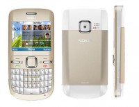 Nokia C3-00 golden white