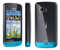 Nokia C5-03 petrol blue