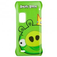 originální pouzdro Nokia CC-5001 Green Angry Birds pro E7