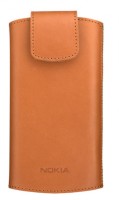 originální pouzdro Nokia CP-556 brown univerzální kožené