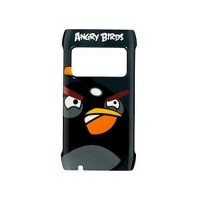 originální pouzdro Nokia pouzdro CC-5004 Black Angry Birds pro X7