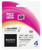 MicroSDHC 4GB SR-4A4 SONY
