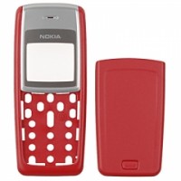 originální přední kryt + kryt baterie Nokia 1112 red