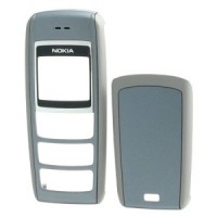 originální přední kryt + kryt baterie Nokia 1600 blue silver