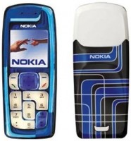 originální přední kryt + kryt baterie + klávesnice Nokia 3100 blue