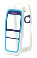 originální kryt Nokia 3220 white / blue